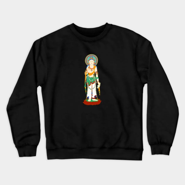 bodhisattva B002 Crewneck Sweatshirt by cutequokka